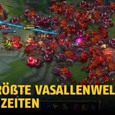League of Legends: Die größte Vasallenwelle aller Zeiten