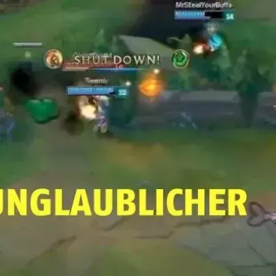 League of Legends: Zed schafft einen unglaublichen Kite beim 1 vs 4