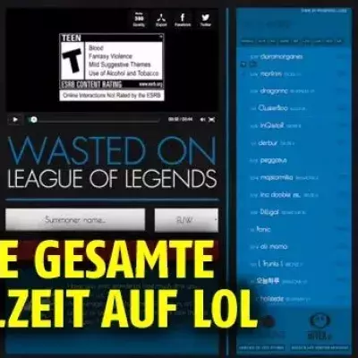 League of Legends: Finde deine gesamte Spielzeit heraus auf dem MOBA von RIOT