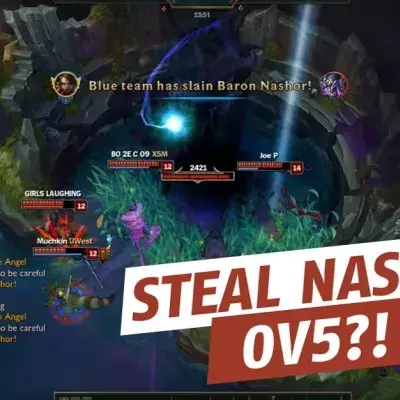 League of Legends: Im 0on5! Der unmöglichste Nashor-Steal der Geschichte