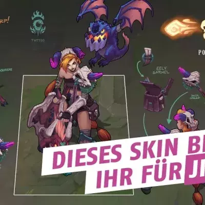 League of Legends: Fast wie von Riot! Fan kreiert spektakuläres neues Skin für Jinx