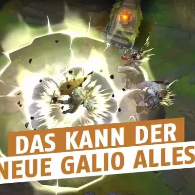 League of Legends: Die Fähigkeiten des neuen Galio
