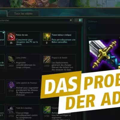 Ist für euch das Riesenschwert auch so ein Problem als ADC?