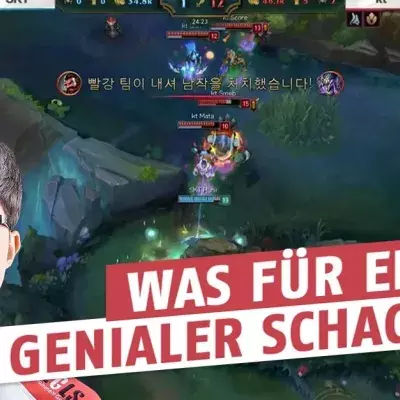 League of Legends: Faker trumpft beim Duell gegen KT Rolster groß auf