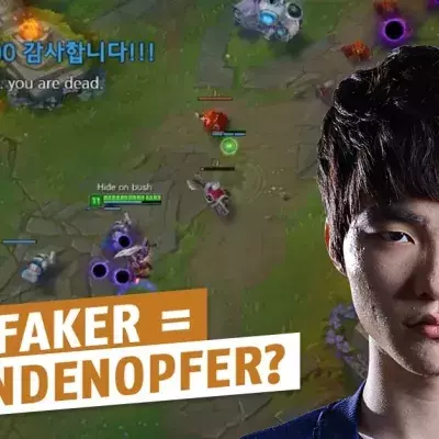 League of Legends: Wegen einer Spende! Faker ist abgelenkt und lässt sich von Huni trollen