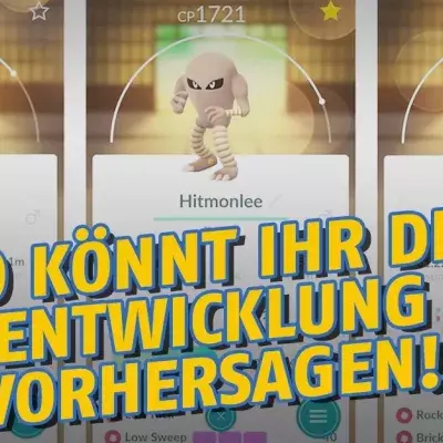 Pokémon GO: So steuerst du die Entwicklung von Rabauz!