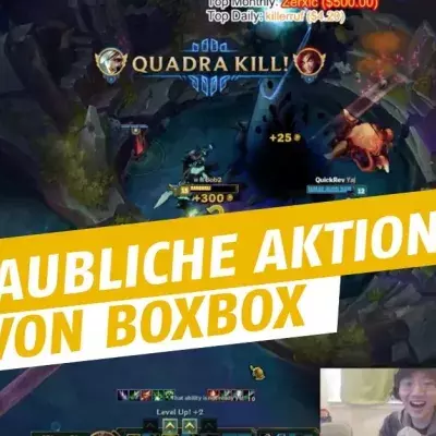 League of Legends: Boxbox beschenkt sich mit Riven