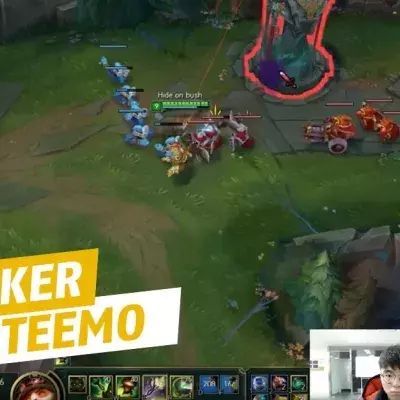 League of Legends: Faker ist mit Teemo ein Monster