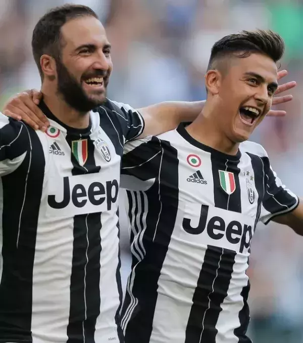 6 - Gonzalo Higuain und Paulo Dybala (Juventus) : 36 Tore (15 21)