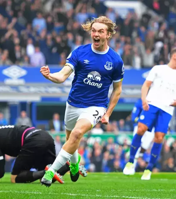 7: Tom Davies (England) - 19 Jahre alt, FC Everton