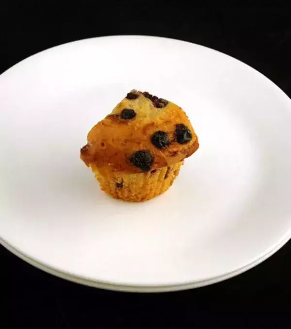 72 Gramm Blaubeer-Muffin