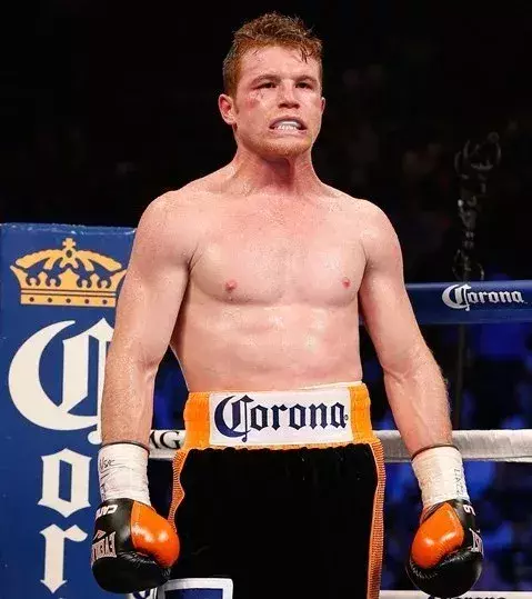 8. Canelo Alvarez: Weltergewicht 48-1-1 (34 KO)