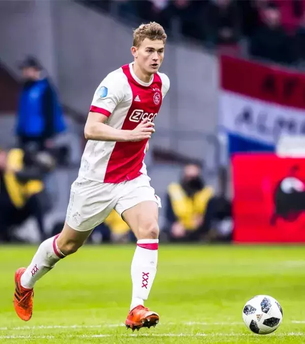 8: Matthijs de Ligt (Niederlande) - 18 Jahre alt, Ajax Amsterdam