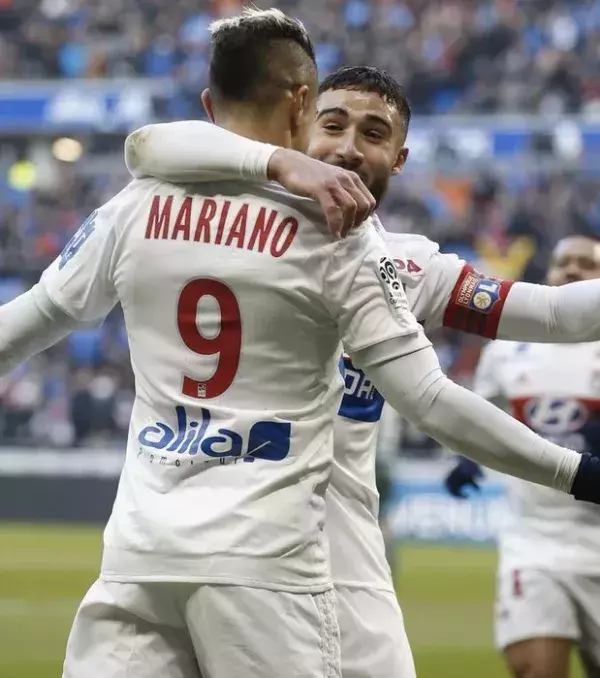 8 - Nabil Fekir und Mariano Diaz (Lyon) : 34 Tore (16 18)