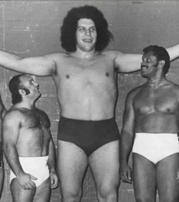 Andre Wingspan - Ein 2,24 m großer und 235 kg schwerer Catcher