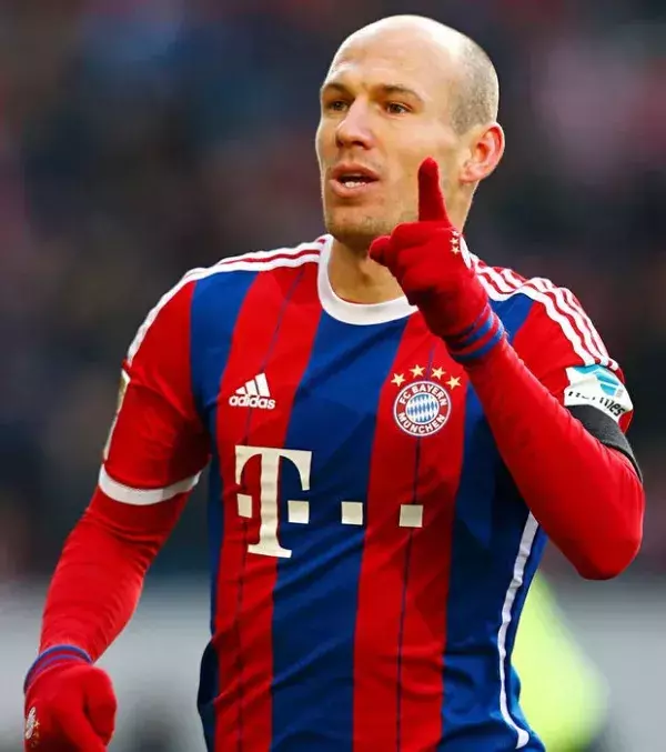 Arjen Robben - Er ist der Spieler, den Lionel Messi am meisten fürchtet. Im Jahr 2013 hat Bayern München den FC Barcelona in der Champions League geschlagen und somit Messi die Chance auf den Titel genommen