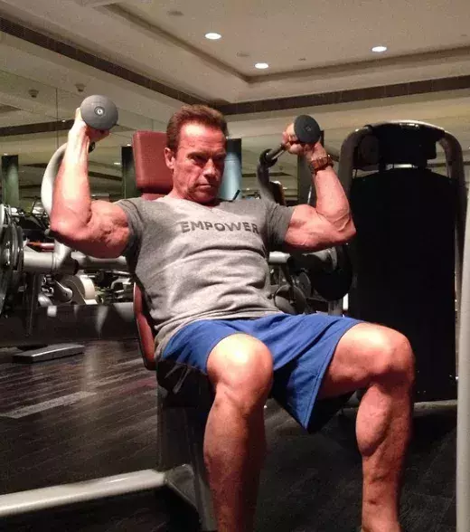 Arnold Schwarzenegger hat 8 Millionen Follower (schwarzenegger)