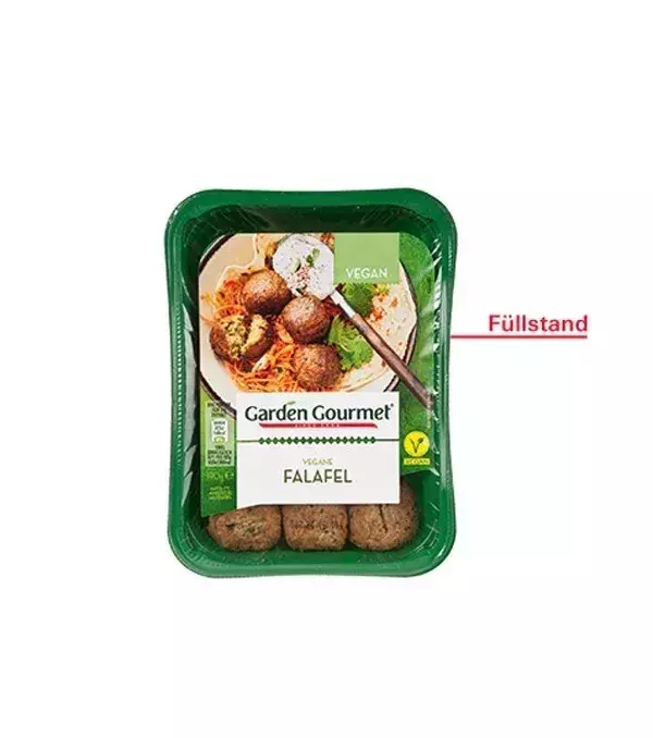 Auch in dieser Packung sind verhältnismäßig wenig Bällchen enthalten. Es wäre Platz für drei weitere.