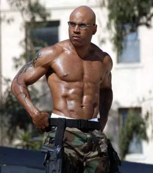 Auch LL Cool J trainiert hart
