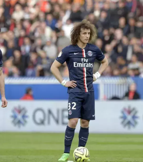 David Luiz einige Jahre später, bei Paris Saint-Germain