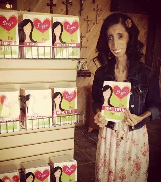 Die angeblich hässlichste Frau der Welt: Lizzie Velasquez bei der Präsentation ihres Buchs
