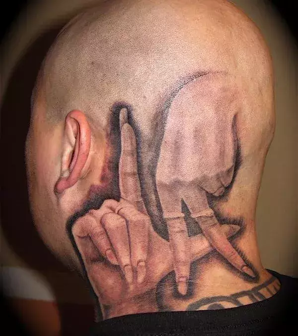 Dieses Tattoo bleibt für immer für Los Angeles