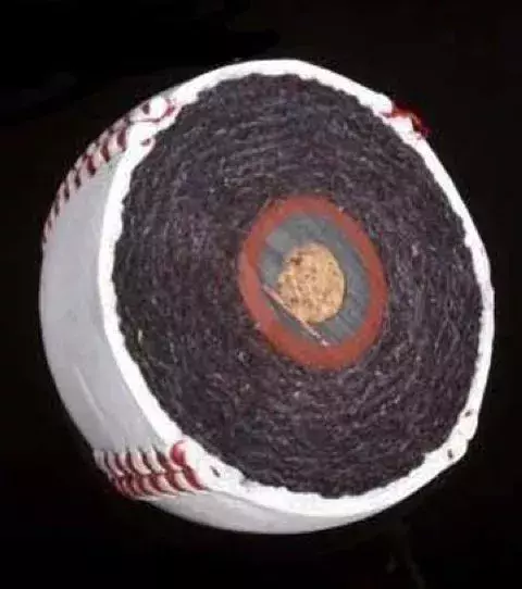 Ein Baseball