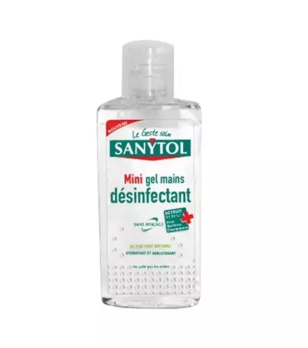 Ein Desinfiziergel für die Hände