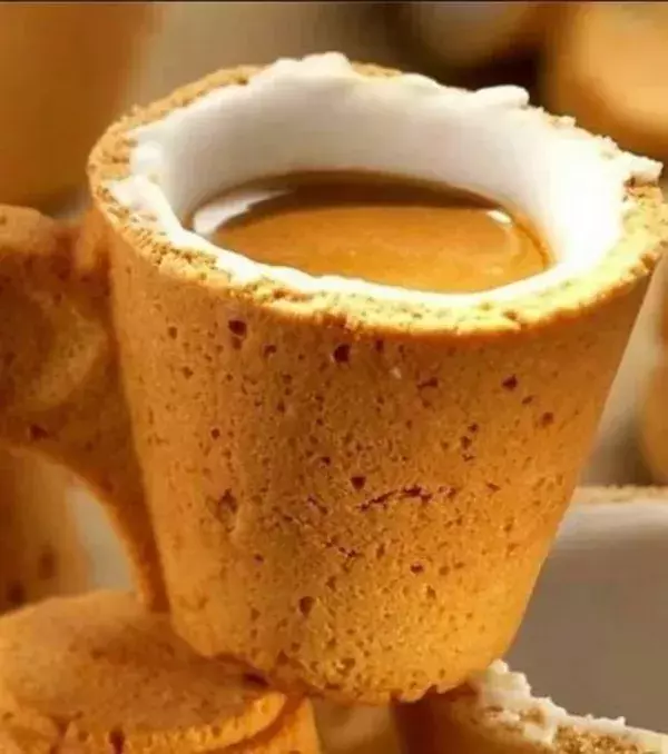 Eine essbare Tasse