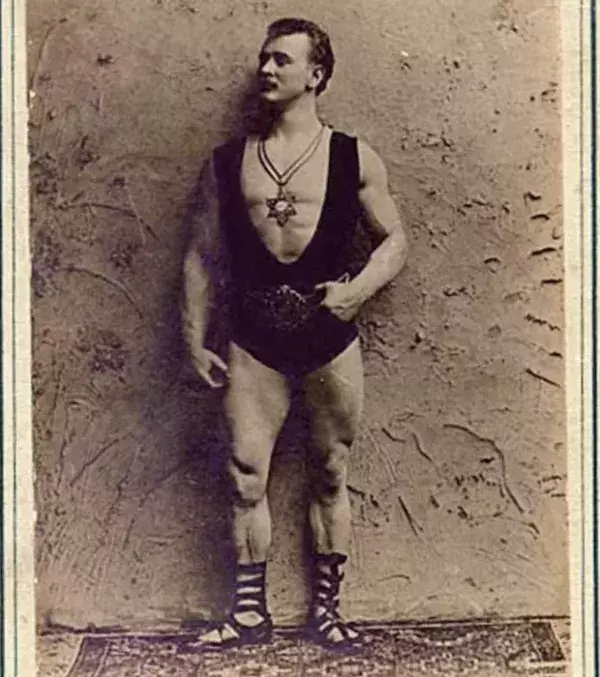 Eugen Shadow, der Vater des Bodybuildings, 1894