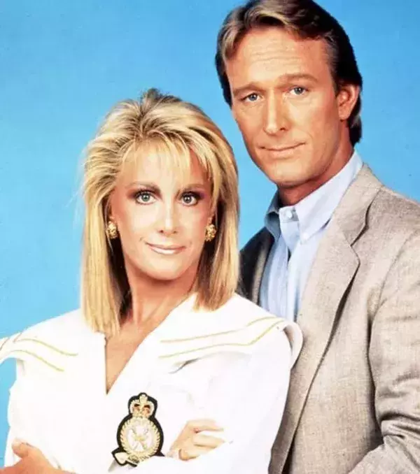 Gary (Ted Shackelford) und Valene (Joan van Ark)