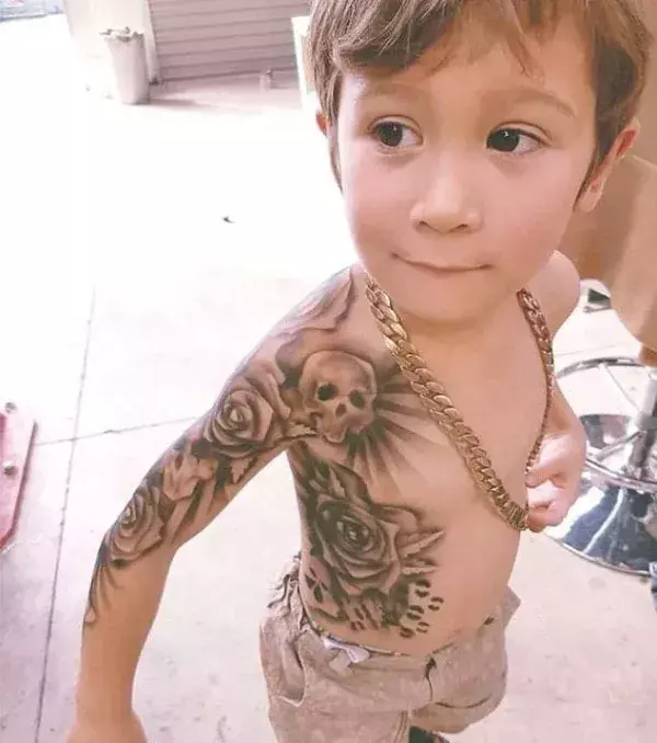 Natürlich handelt es sich nicht um permanente Tattoos