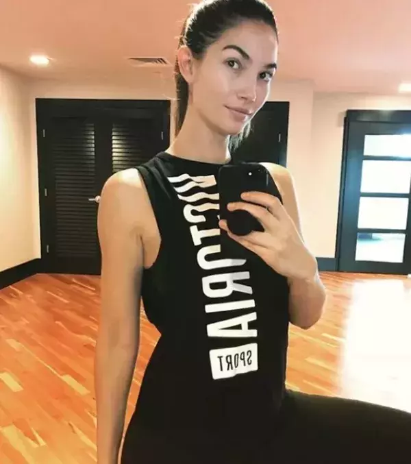 Lily Aldridge beim Training. 2010 wurde auch ein Jahr nach ihrem ersten Lauf Victoria's-Secret-Engel