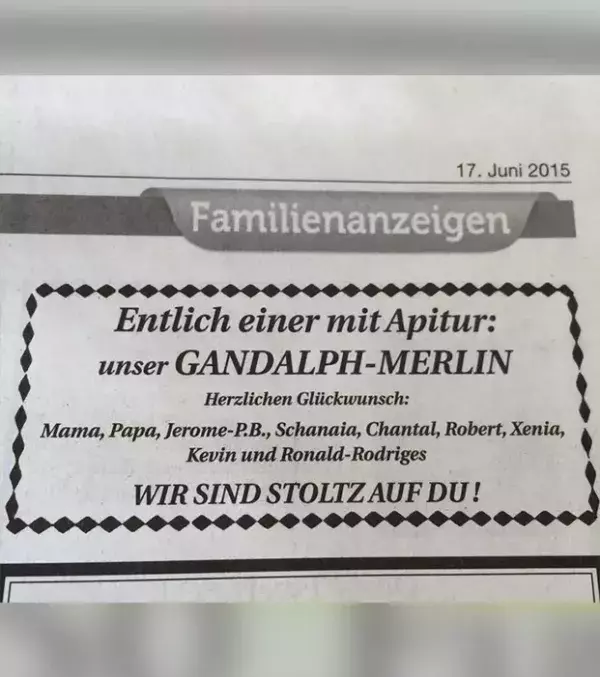 Lustige Kleinanzeigen: Sehr lustik