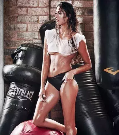 Malia Manuel ist definitiv eine der heißesten Boxerinnen