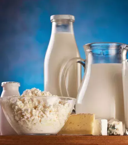 Milchprodukte sind super, denn sie enthalten Vitamin D und Kalzium