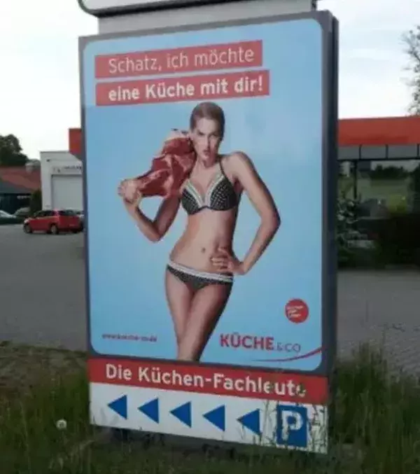 Mit ihr würde ich auf jeden Fall eine Küche kaufen...
