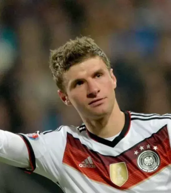 Natürlich dürfen unsere deutschen Kicker nicht fehlen: Thomas Müller