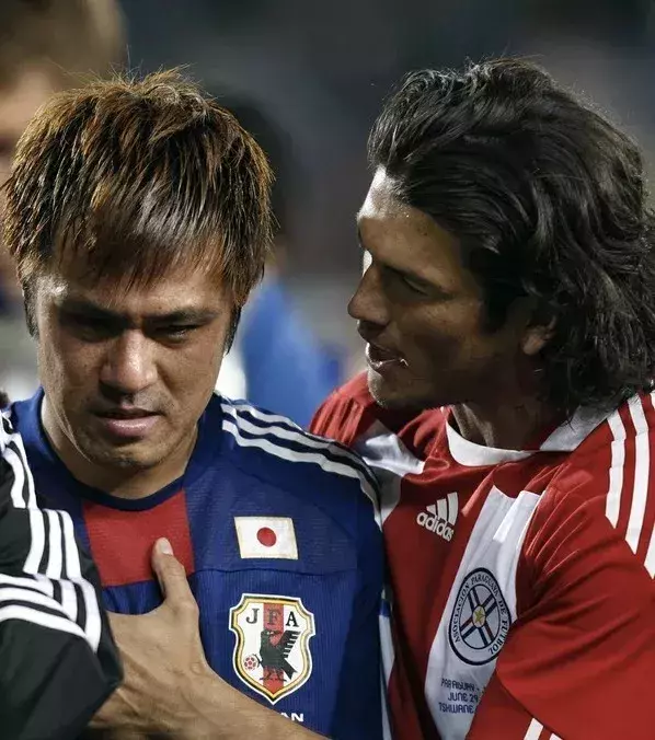 Paraguay - Japan, 2010, 0:0. Das Achtelfinale wurde im Elfmeterschießen entschieden. Paraguay siegt 5-3.
