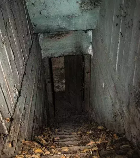 Der Eingang mit Treppe: Du bist ein Freigeist, liebst das Leben und hast Angst vor dem Tod! Mach mehr Sport und ernähre dich gesund!