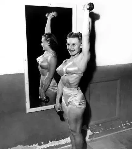 Platz 8: Abbye Stockton revolutionierte das Bodybuilding in den 40er Jahren