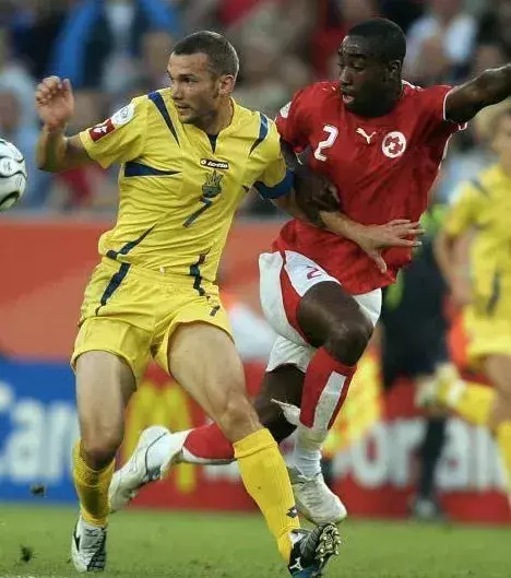 Schweiz - Ukraine, 2006, 0:0. Die Osteuropäer ziehen durch ein 3:0 im Elfmeterschießen ins Viertelfinale ein.