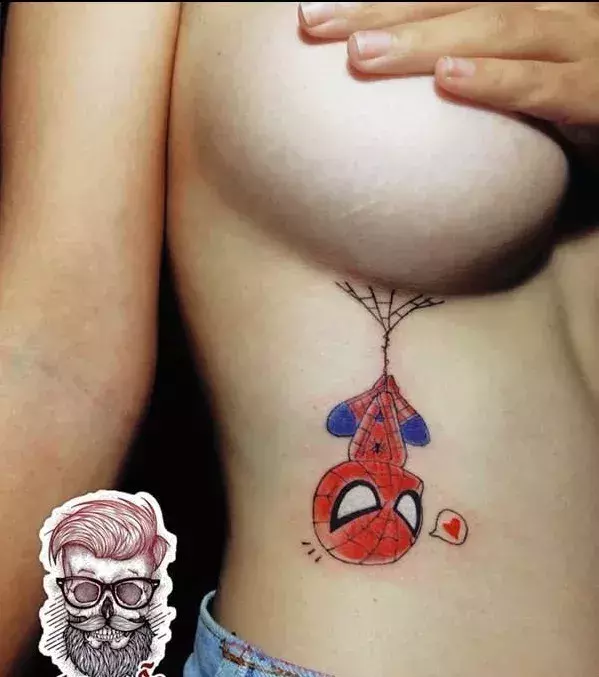 Spiderman seilt sich ab