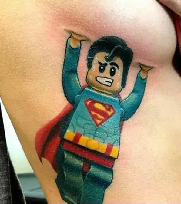 Superman mit superschwerer Last!