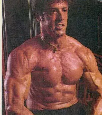 Sylvester Stallone (in den legendären Filmen "Rocky" und "Rambo")