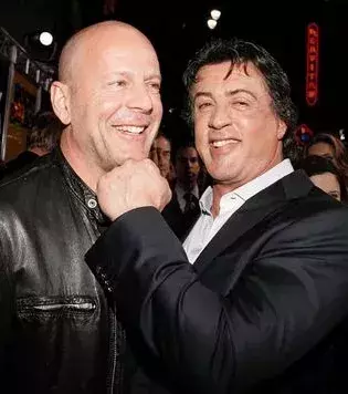 Sylvester Stallone und Bruce Willis