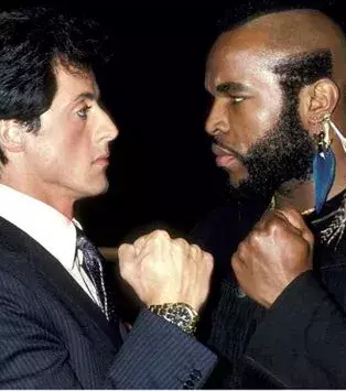 Sylvester Stallone und Mister T