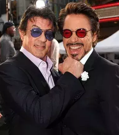 Sylvester Stallone und Robert Downey Jr