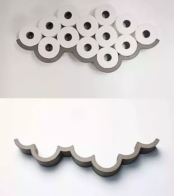 Klopapier-Wolken