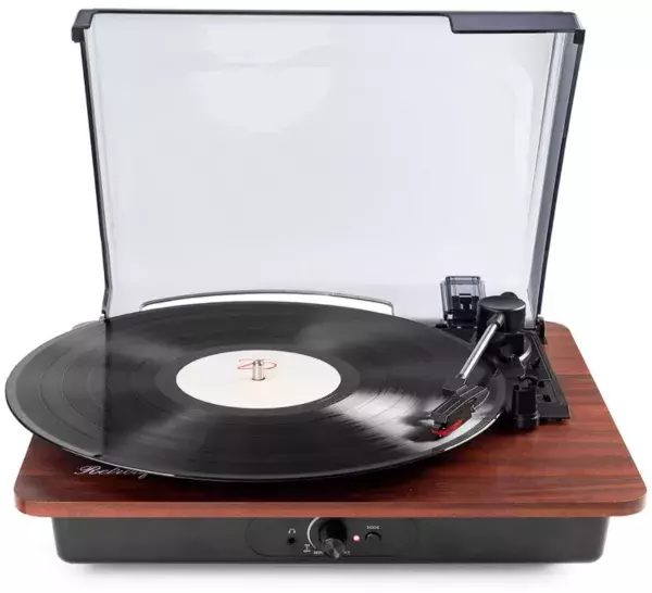 Plattenspieler im Retrolook (69,99 €)